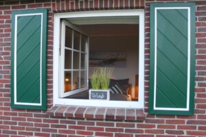 Blick ins Schlafzimmer